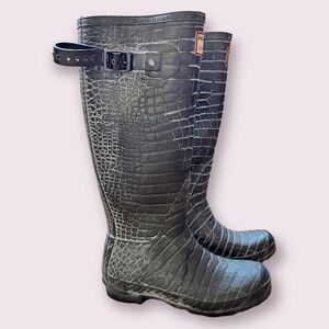 Jimmy choo Hunter rain boots size 6